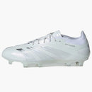 Adidas Predator 24 Elite Low FG Cloud White Silver Metallic