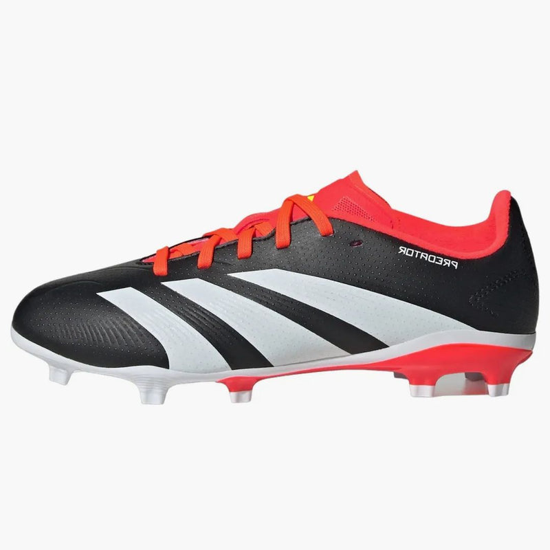 Adidas Predator 24 League FG Core Black Cloud White Solar Red (GS)
