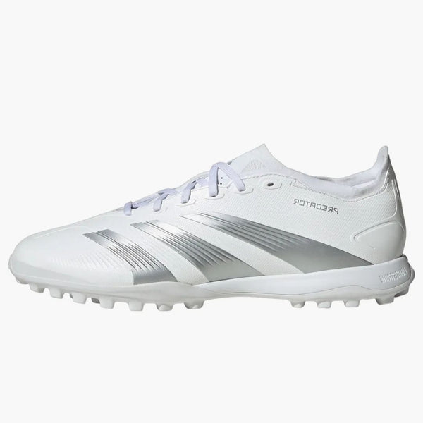 Adidas Predator 24 League Low Cloud trávníku bílá stříbrná kovová šedá