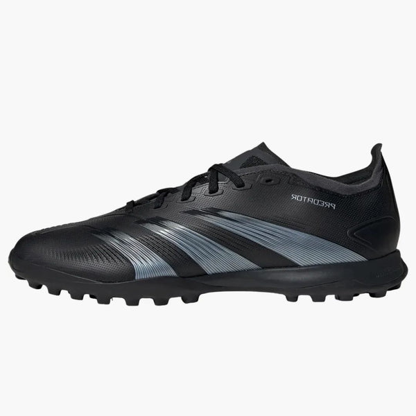 Adidas Predator 24 League Low Carbon negru cu miez de gazon