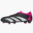 Adidas Predator Accuracy.3 Low Fg Core Black Cloud White Team Shock Pink