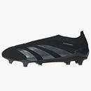 Adidas Predator Elite Laceless FG Core Black Carbon Gold Metallic