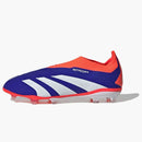 Adidas Predator Elite Laceless Fg Lucid Blue Cloud White Solar Red (gs)