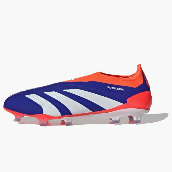 Adidas Predator Elite Laceless Fg Lucid Blue Cloud White Solar Red