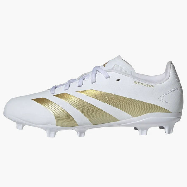 Adidas Predator League FG Cloud White Gold Metallic Sandy Beige Met (GS)