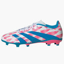 Adidas Predator League Fg Cloud White Solar Blue Solar Pink (gs)