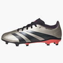 Adidas Predator League FG Platinum Metallic Aurora Black Turbo (GS)