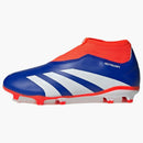 Adidas Predator League Laceless Fg Lucid Blue Cloud White Solar Red (gs)