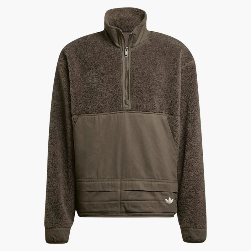 Adidas Premium Essentials Fleece Mikina Shadow Olive