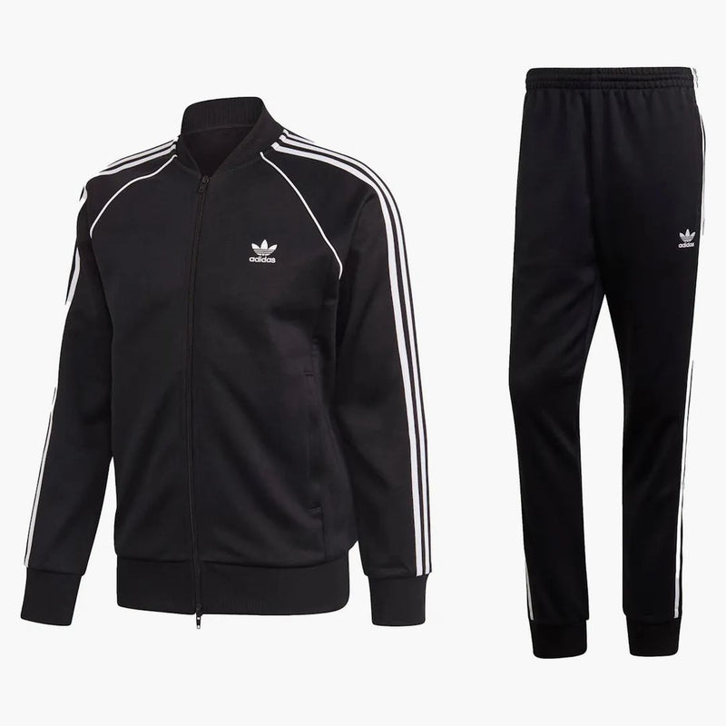 Adidas PrimeBlue SST Track Jacket a Pant Set Black/White