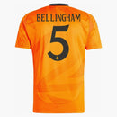 Adidas Real Madrid Jude Bellingham 24/25 Away Jersey Crew Orange