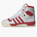 Adidas Rivalry Hi Crystal White Scarlet Red (women's)