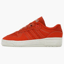 Adidas Rivalry Low Collegiate Orange Ivory Sand Strata (women's)