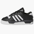 Adidas Rivalry Low Core Black Cloud White (ps)