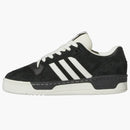 Adidas Rivalry Low Core Black Ivory (women's)