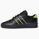 Adidas Rivalry Low Core Black Solar Green