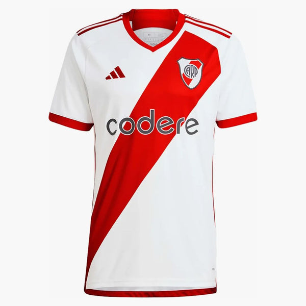 Plate Adidas River Plate 23/24 Home Jersey White/Red