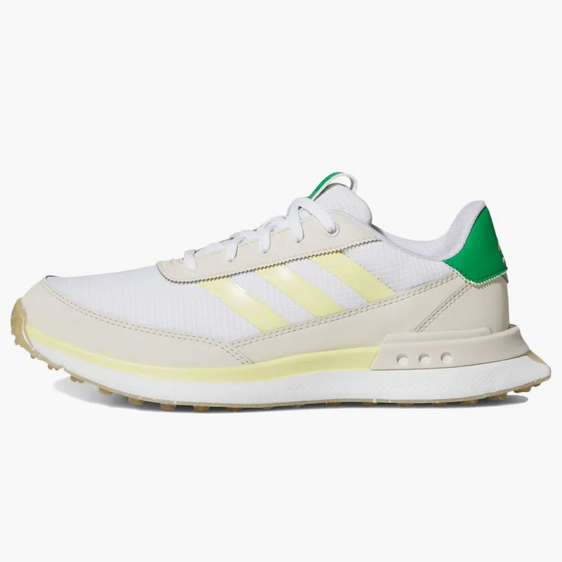 Adidas S2G 24 Spikeless Golf Cloud White Powder Yellow Green (Women's)