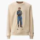 Adidas SpZl X C.P. Firma Solid French Terry Crewneck bluza kukurydziana/beżowa