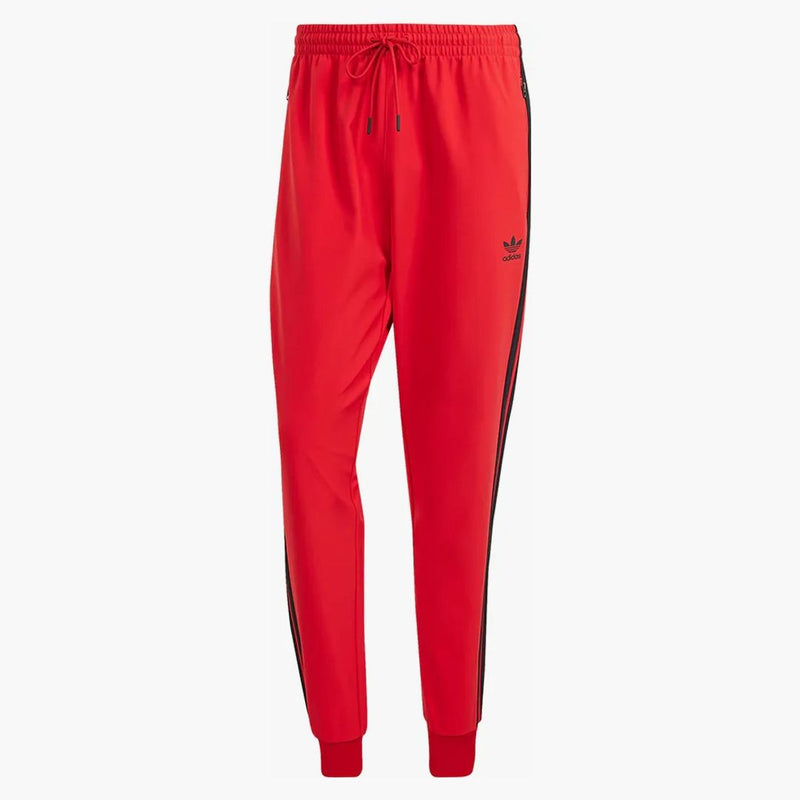 Adidas SST Bonded Track Pants Better Scarlet/Black