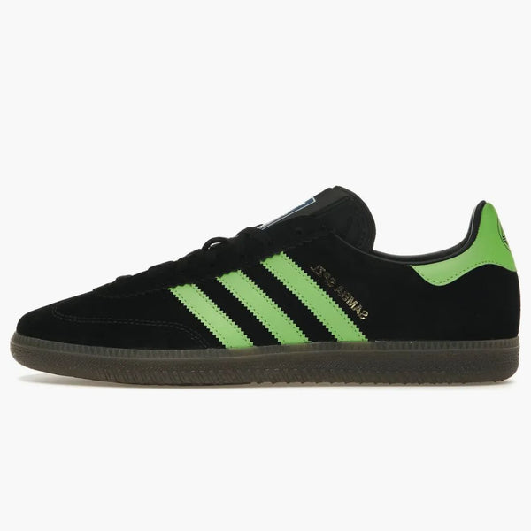 Adidas Samba Deco Spzl Black Lucid Lime