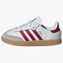 Adidas Samba Og Cloud White Collegiate Burgundy Gum (td)