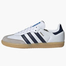Adidas Samba Og Cloud White Collegiate Navy Gum (gs)
