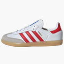 Adidas Samba Og Cloud White Collegiate Red Gum (ps)