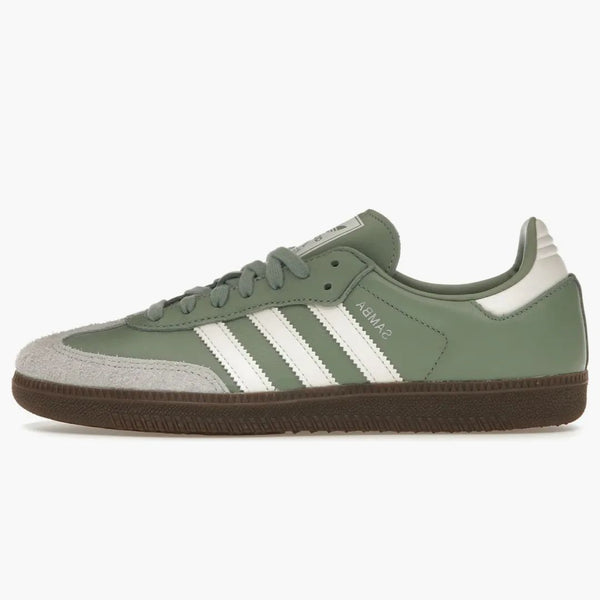 Adidas Samba Og Silver Green Chalk White