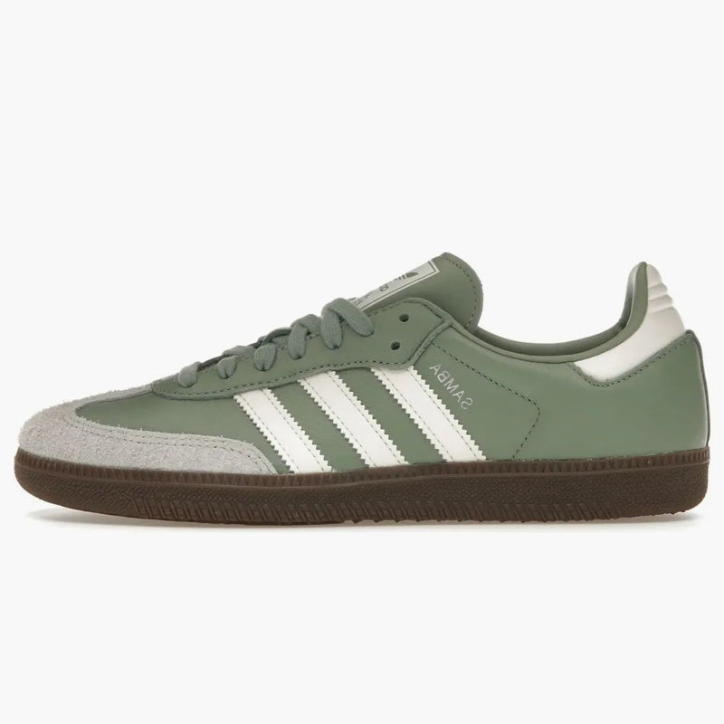 Adidas Samba Og Silver Green Chalk White