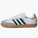 Adidas Samba Og White Collegiate Green Gum (women's)