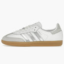 Adidas Samba Og White Silver Metallic Grey (women's)