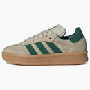 Adidas Samba Xlg Putty Grey Collegiate Green (gs)