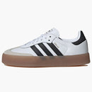 Adidas Sambae Cloud White Metallic Gold (women's)