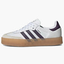 Adidas Sambae White Off White Aurora Plum (women's)