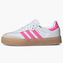 Adidas Sambae White Off White Lucid Pink (women's)