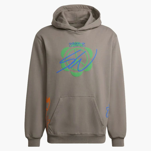 Adidas Sean Wotherspoon Superturf Hoodie Simple Brown