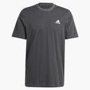 Adidas Seasonal Essonal Melange T-Shirt Black Melange