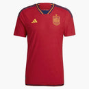 Adidas Spain 22 Home Authentic Jersey Team Power Red/Team Navy Blue