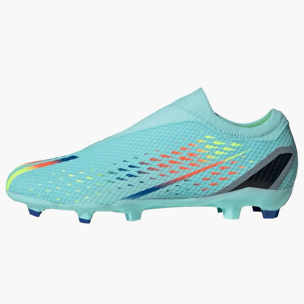 Adidas X Speedportal.3 Laceless Fg Clear Aqua Power Blue