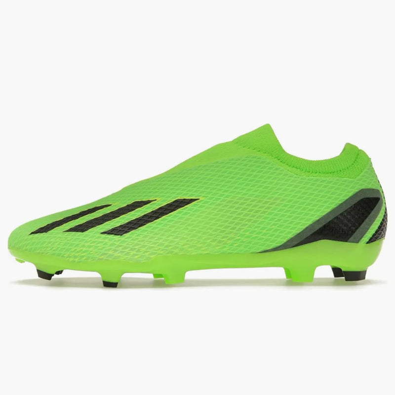 Adidas x Speedportal.3 Laceless FG Solar Green