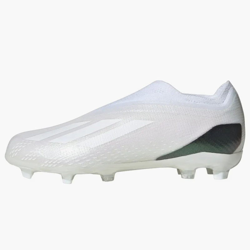 Adidas Speedportal+ Laceless FG Cloud White Core Black (GS)