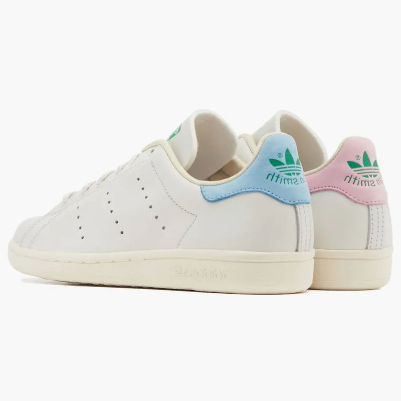 Adidas Stan Smith 80s White Blue Pink Mismatched