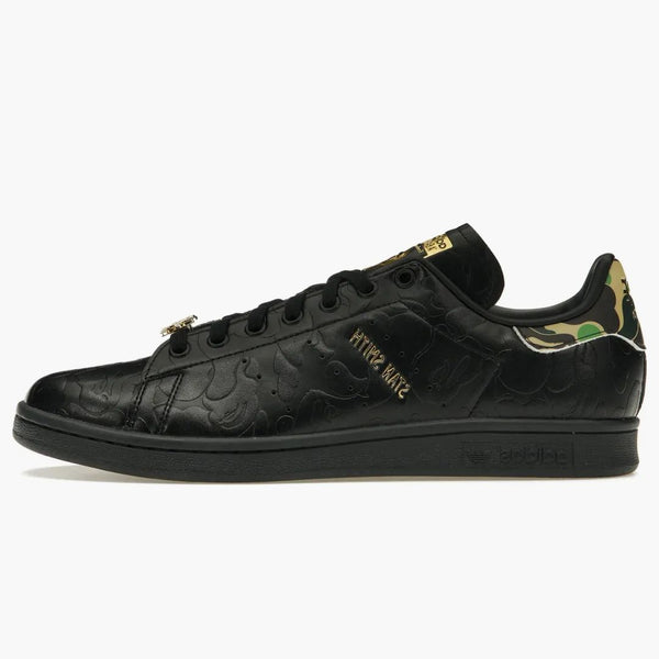 Adidas Stan Smith Bape 30th Anniversary Black