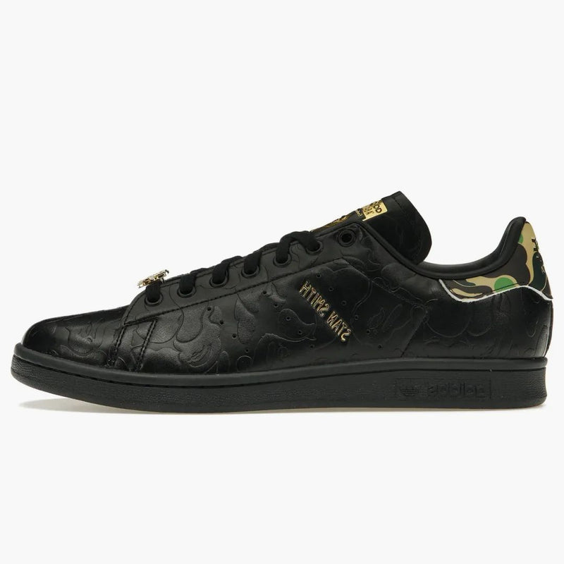 Adidas Stan Smith Bape 30th Anniversary Black