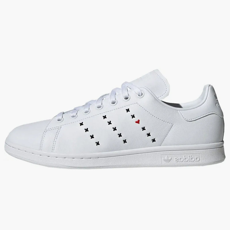 Adidas Stan Smith Heart Stripe Black
