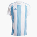 Adidas Striped 24 Jersey Team Light Blue/white/white