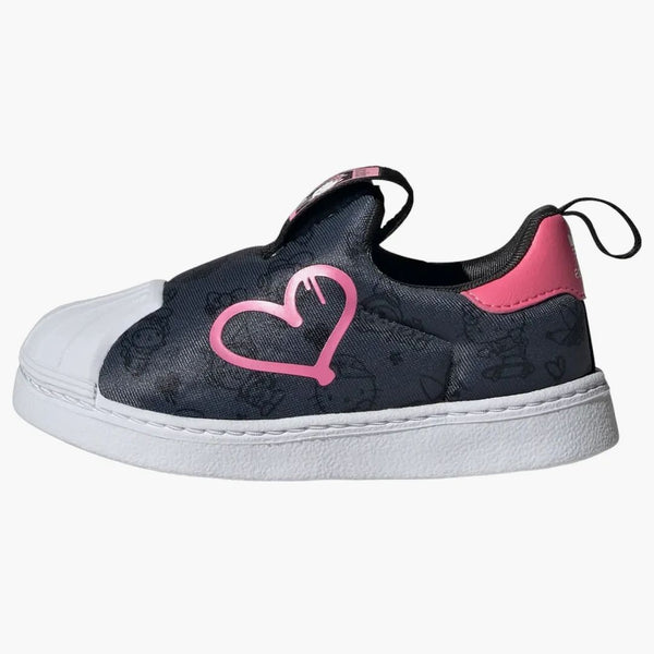 Adidas Superstar 360 Hello Kitty And Friends Carbon Core Black Pink Fusion (td)