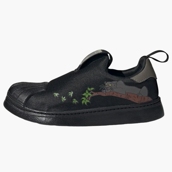 Adidas Superstar 360 Jungle Book Disney Core Black Grey Gold Metallic (ps)