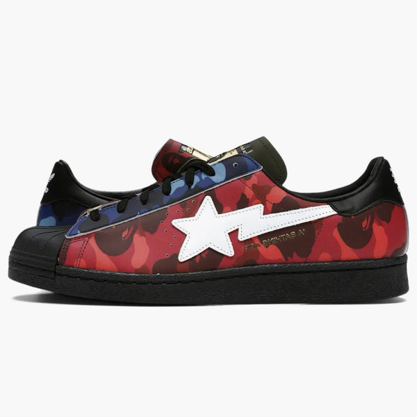 Adidas Superstar 80s Bape Multi Camo
